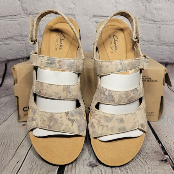 Clarks Women's Collection Laurieann Style Sandals - Picture 1 of 8